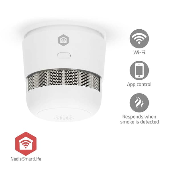 Zigbee 3.0 Røgdetektor, Batteridrevet, 10 års sensor