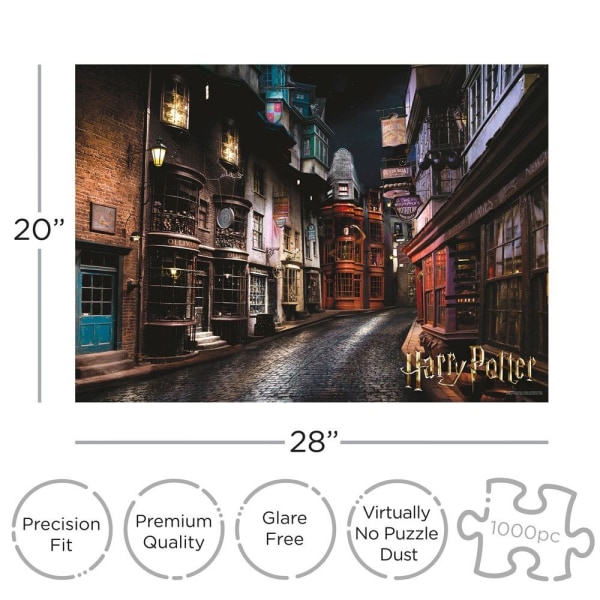 Harry Potter Jigsaw Puzzle Diagon Alley (1000 stykker)