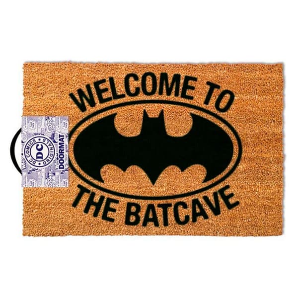 Batman dørmåtte, indendørs/udendørs brug, slidstærkt materiale