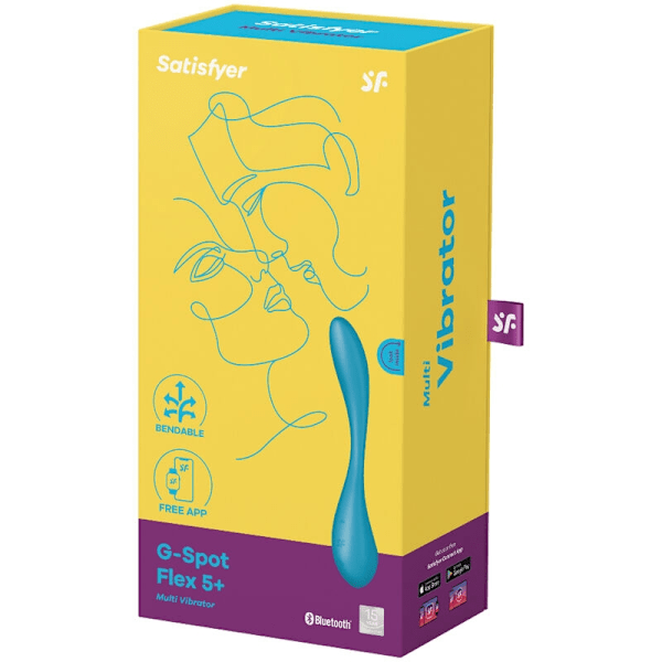 Satisfyer - G-Spot Flex 5 Multi Vibrator Blå