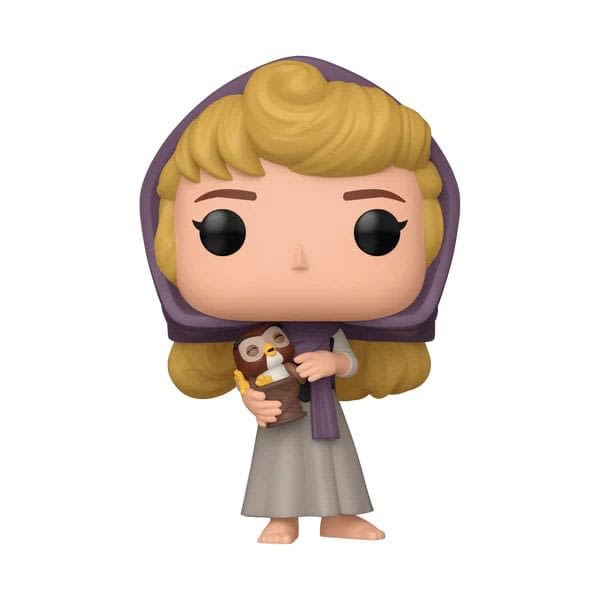 Prinsessa 65 vuotta POP! Disneyn vinyylifiguuri Aurora w/pöllöll