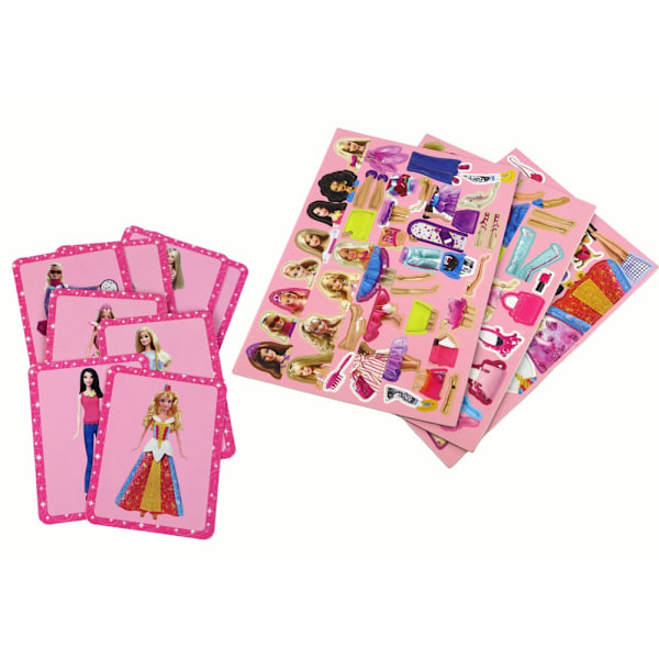 Magnetic Doll Dress-Up Pussel Set: Kreativt modekul!