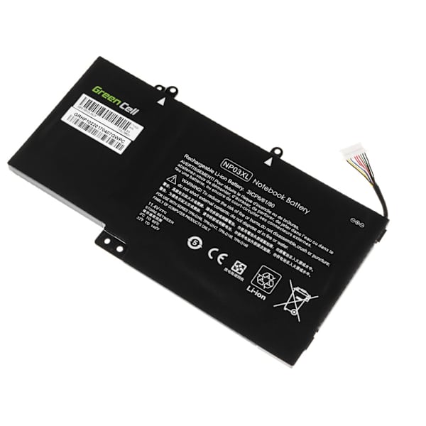 Akku HP Pavilion x360 13-A 13-B jne., 11.4V 3400mAh