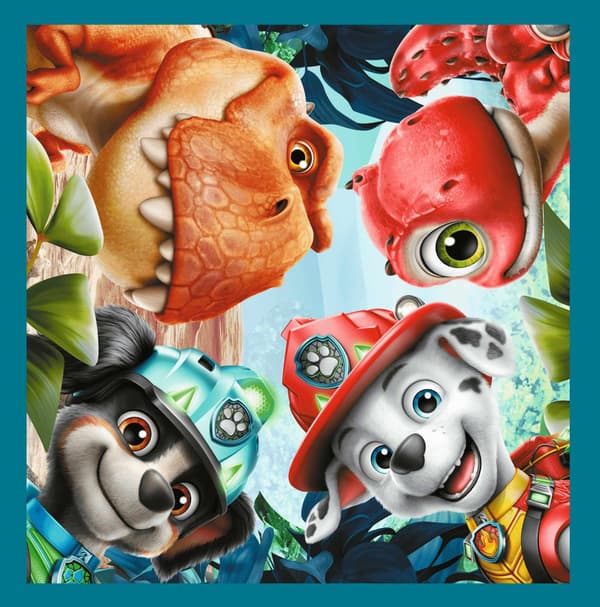 Paw Patrol Pusselset – 3-i-1, 20x19,5 cm
