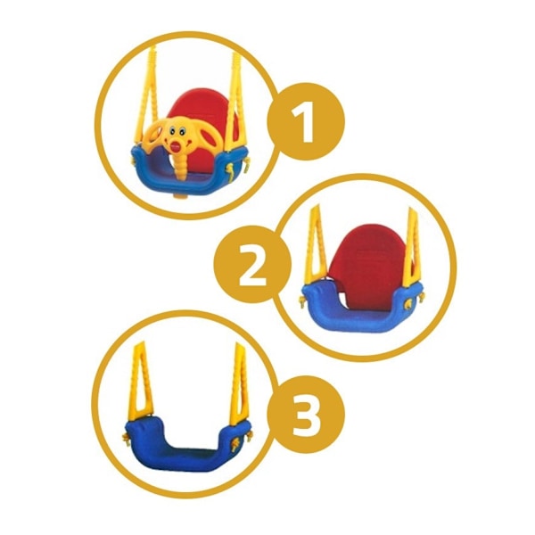 Turvakeinu 3-in-1 Jumbo Elephant 101
