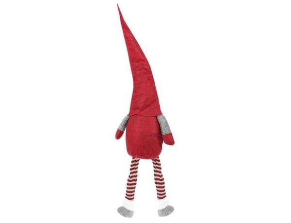 Rød siddende nisse