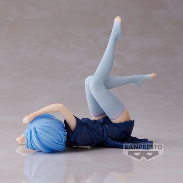 Re:Zero Starting Life in Another World Relax Time Rem Dressing figur 10cm