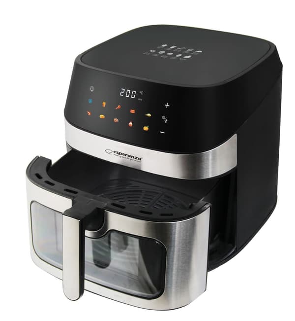 Air Fryer 8L – Oljefri matlagning, 10 förinställda program