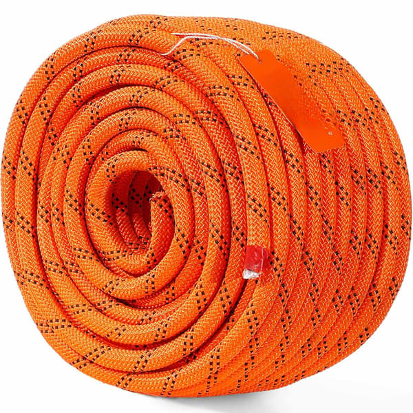 Arborist klätterrep, dubbelflätad polyester, 1/2 tum x 120 fot