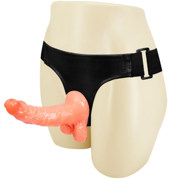 Baile - Sele med realistisk penis och ultrapassionerade justerbara trosor 15,5 Cm