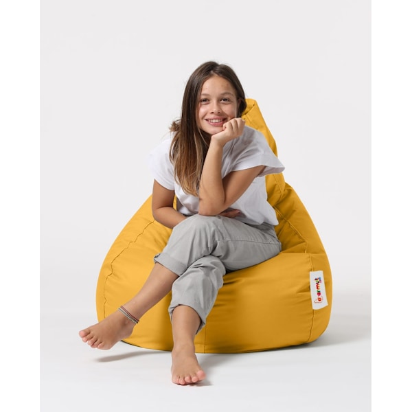 Garden Bean Bag Drop L - keltainen