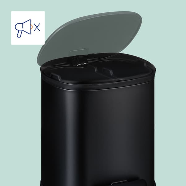 5 l badrumshink med 2 behållare
