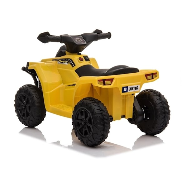 Xh216 Yellow Electric Ride-On Quad: Sjovt og sikkert eventyr!