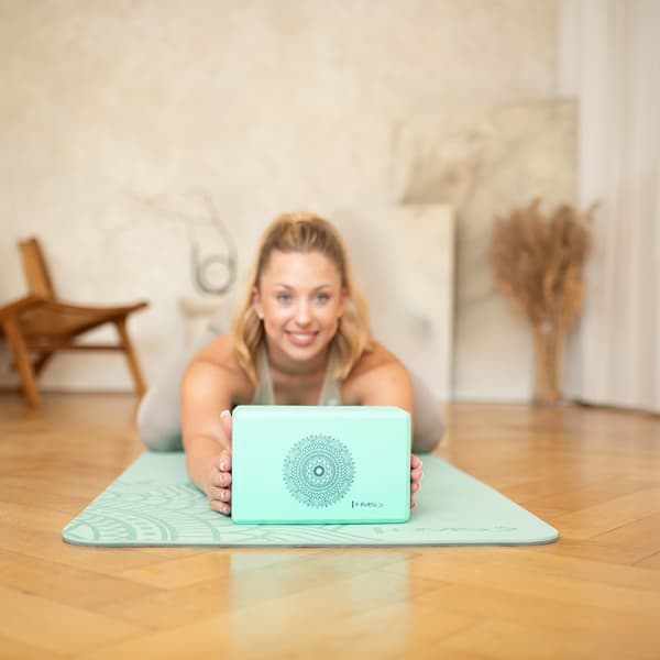 Yoga Block Mint – Lätt, hållbart skum