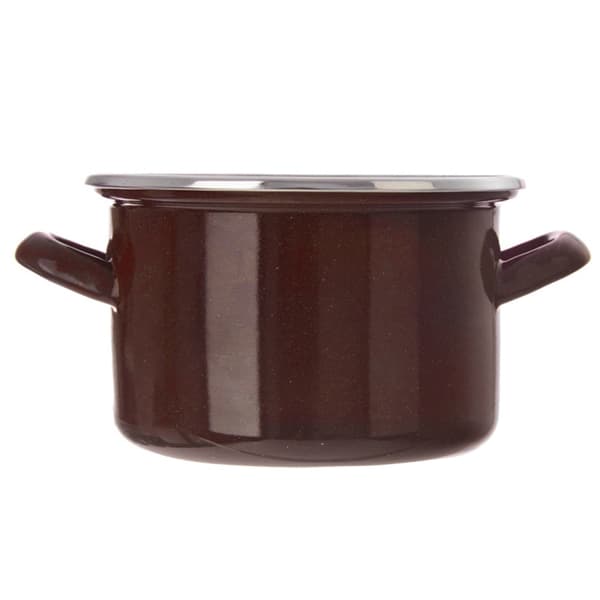 BRUN emaljgryta 16 cm, 1,4 l