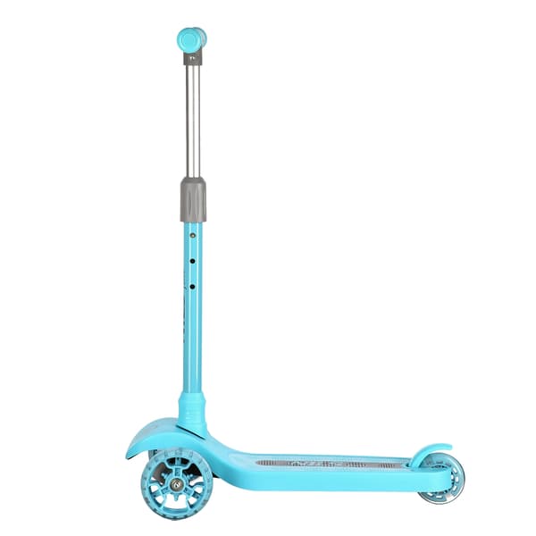 Turkos sparkcykel, justerbar höjd, lätt