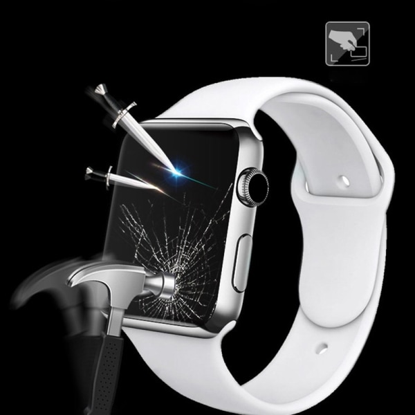 Mocolo 3D glas fuld lim - beskyttelsesglas til Apple Watch 7/8 skærm 45 mm