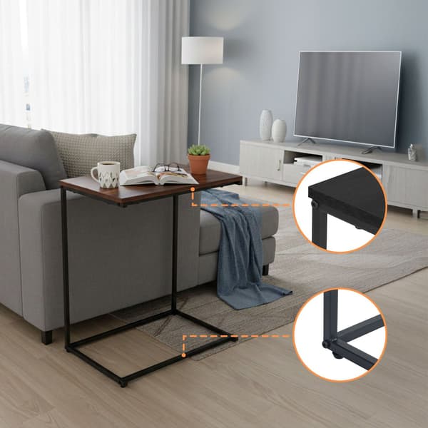 C-formet sidebord – Pladsbesparende, alsidigt design