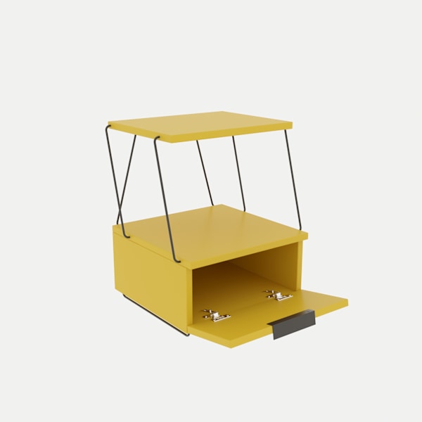 Nattduksbord Tekoba - Gul