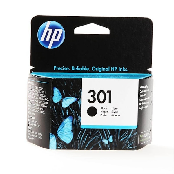 HP blæk CH561EE 301 sort