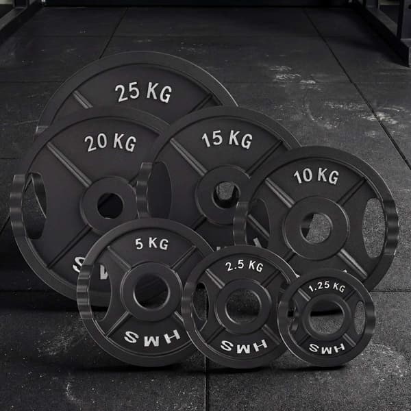 Olympisk viktskiva, svart gjutjärn, 1,25 kg