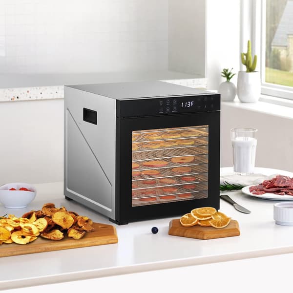 Mattorkmaskin, 10 rostfria brickor, 1000W, timer