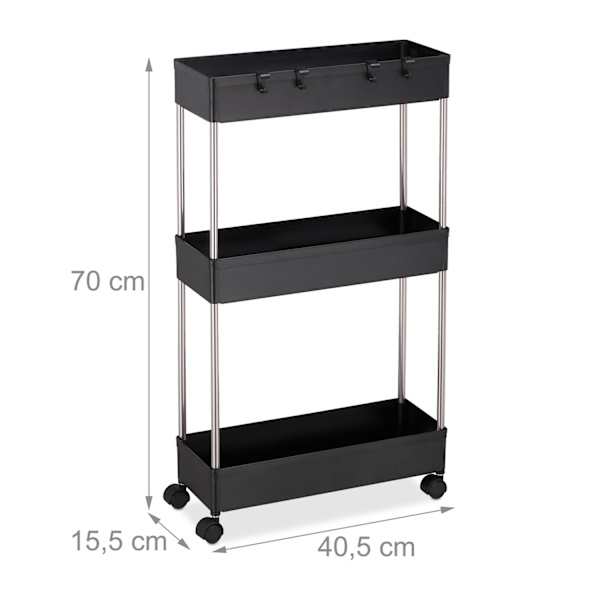 Niche vaunu, jossa 3 tasoa