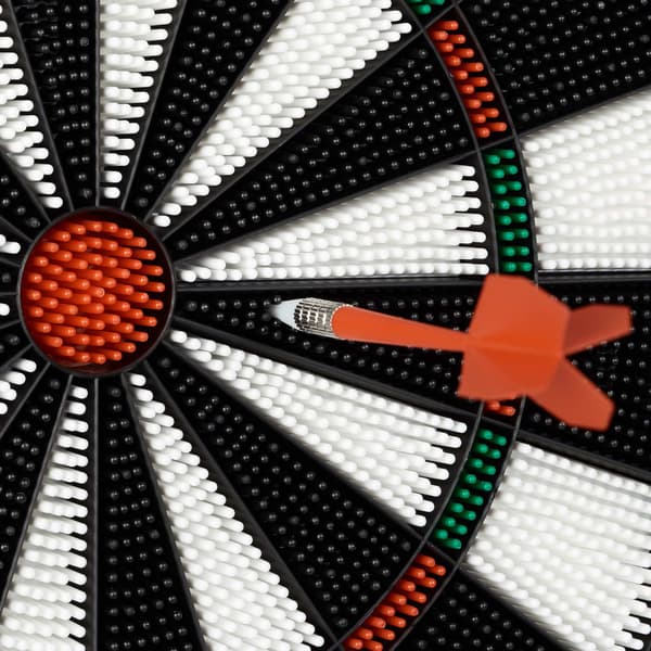 Dartskive blød dart 42 cm