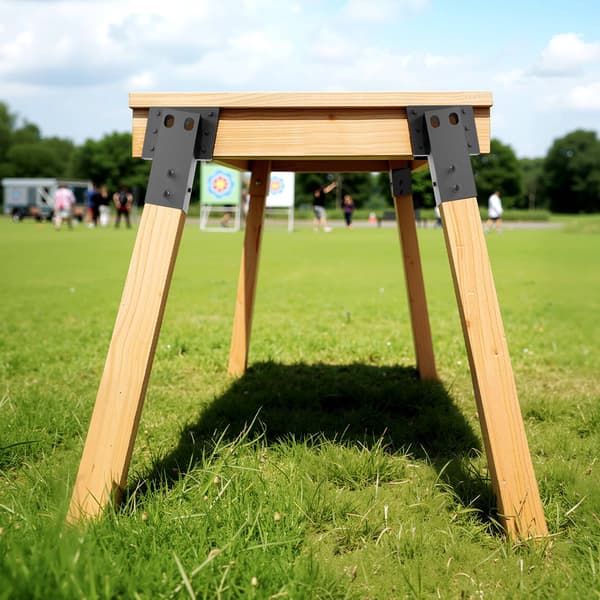 Deer Persienner Stålfästen, 8-pack, Passar 3,5x3,5 Stolpar