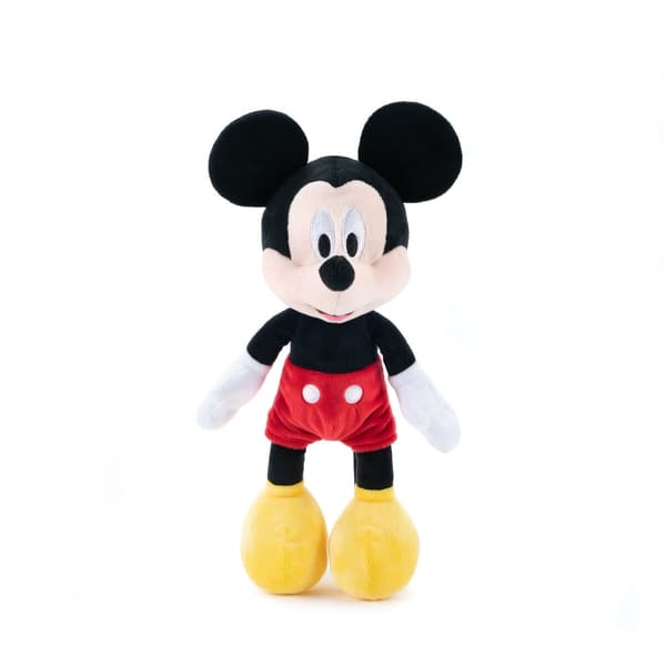 Mickey Mouse blødt plyslegetøj 25 cm til børn og samlere