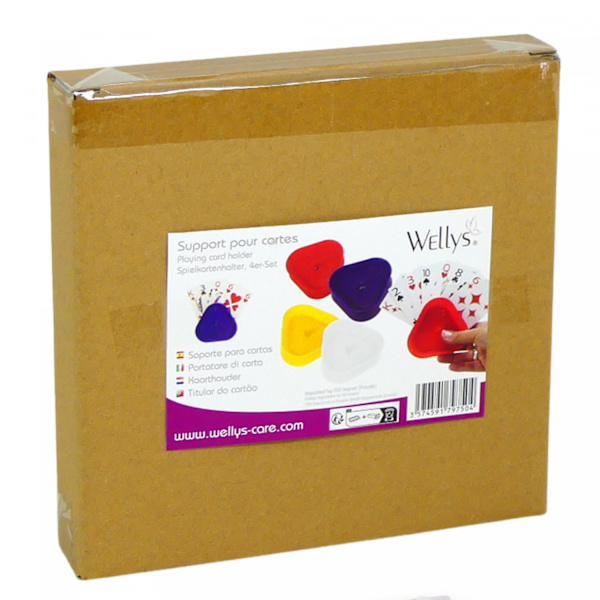 Wellys GI-179750: 4 pelikortinpidikkeen sarja