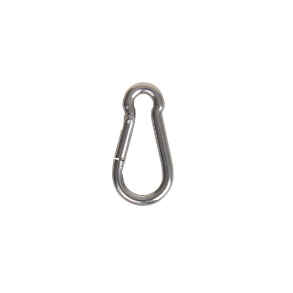 Karabiinin koukku 40x4mm. A4 RVS AISI 316. 450 daN