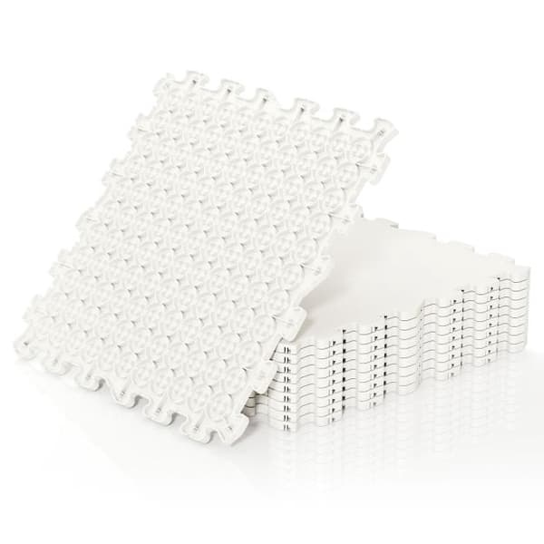 Syntetiska isplattor 10-pack, UHMW-PE, 46,5 cm