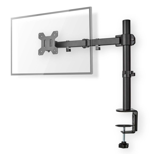 Ergonomisk Skærmbeslag | 1 Skærm(e) | 15 - 32 " | 75x75 / 100x100 | Fuldt Bevægeligt Sort