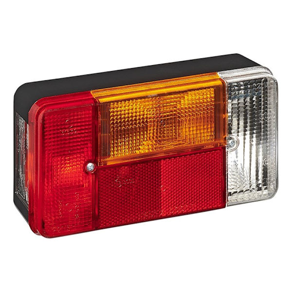 Baglygte 5 funktioner 194x104mm højre