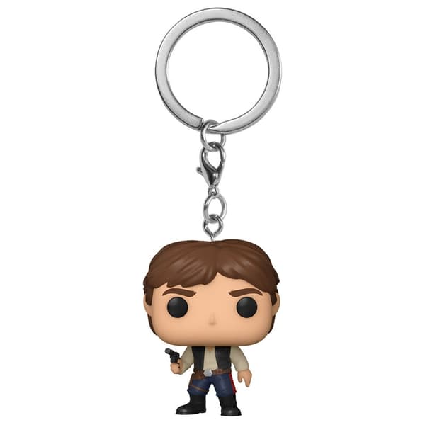 Star Wars Han Solo Pocket POP nøglering samleobjekt figur