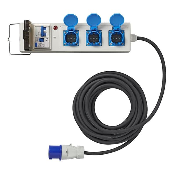 Telt/foldevognenhed 20M med MCCB og RCD