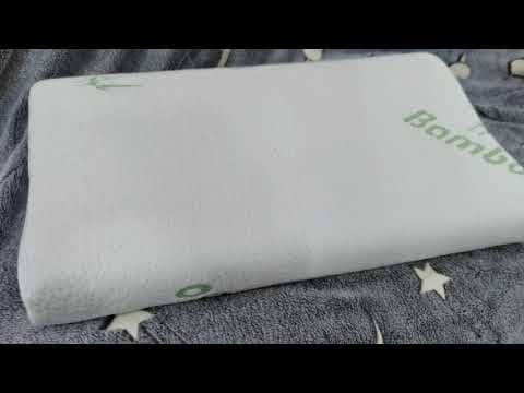 Bambus Memory Foam Pude – Ergonomisk, Hypoallergenisk