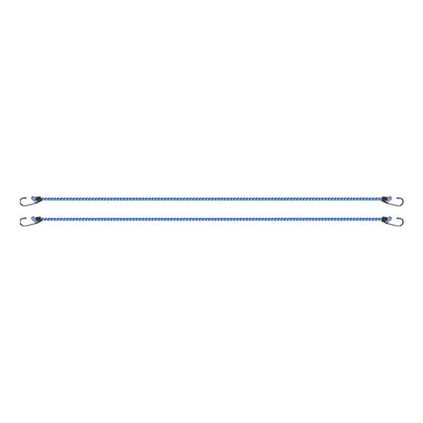 Bungee cord 10mm - 150cm - set med 2 delar