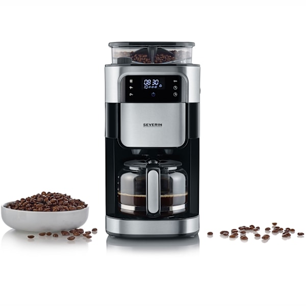 Kaffebryggare med kvarn 10 kopplars 1000W KA4813