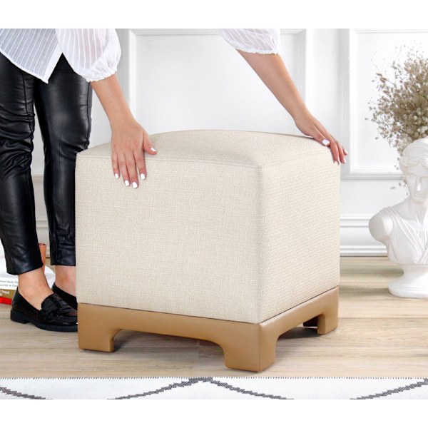 Puf Lenover - Creme, Beige