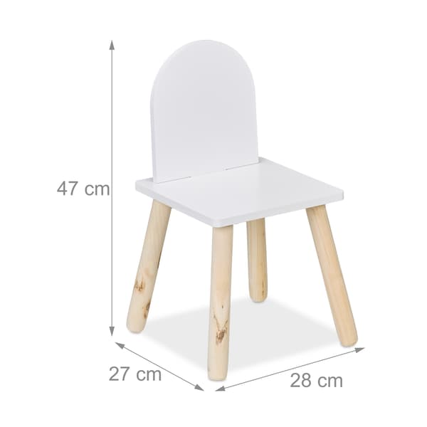 Barn bord och stolar set – inomhus träben