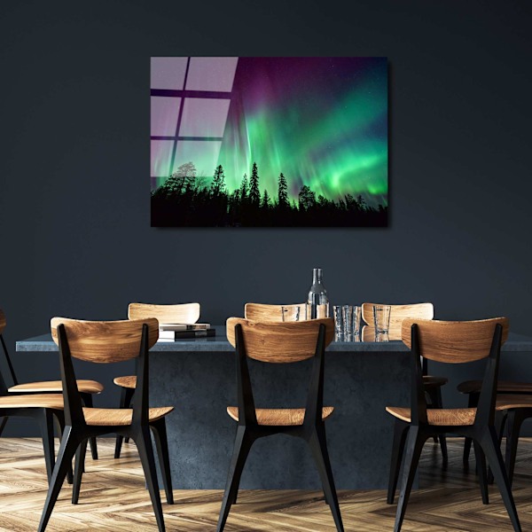 Dekorativt hærdet glasmaleri UV-108 70 x 100