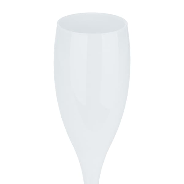 Plast champagneglas, set om 6 st