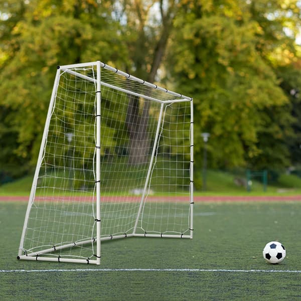 Fodbold Rebound Trainer 8x6 Ft, Dobbeltsidet Netmål