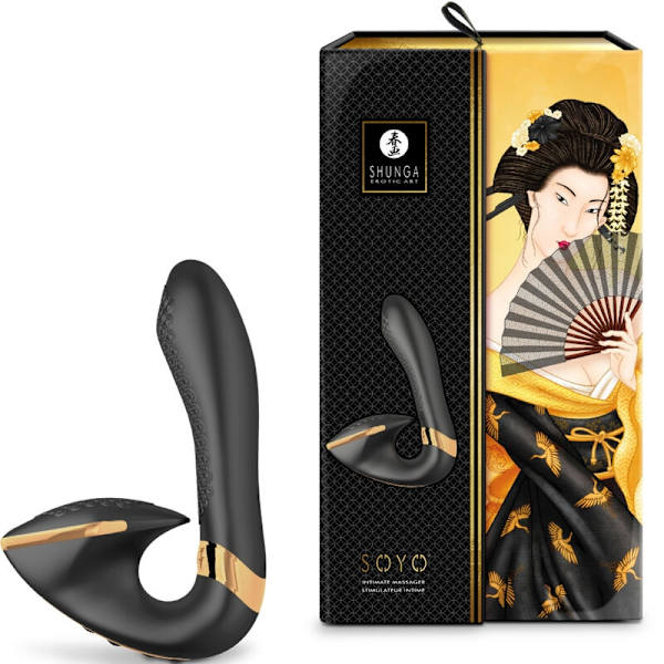 Shunga - Soyo Intim Massager Sort