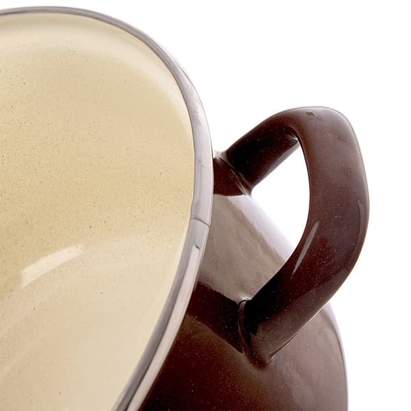 BRUN emaljegryde 24 cm, 4 l