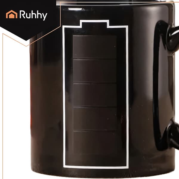 Magisk mugg - batteri 330ml Ruhhy 22103
