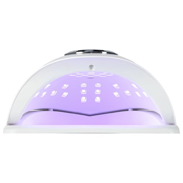 UV LED neglelampe 280W, 45 LED'er, timer, bevægelsessensor