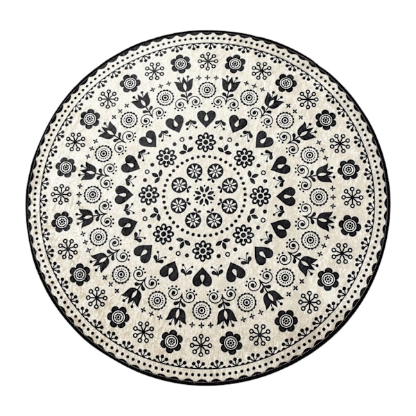 Bathmat Venice - musta (100)